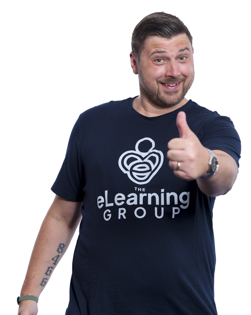 eLearning <span> made </span> simple, <span> with a </span> human touch. image